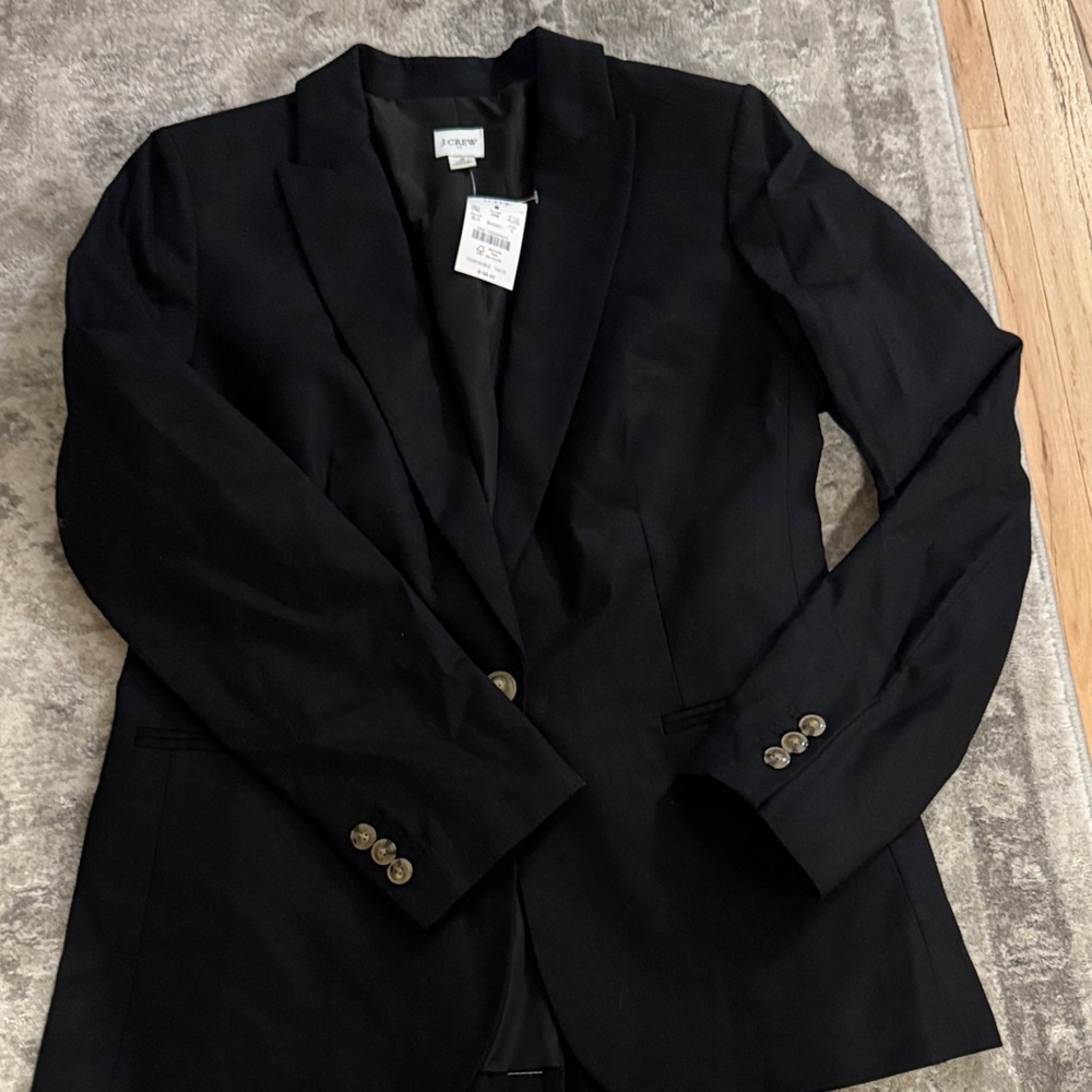 J. Crew Classic Black Blazer